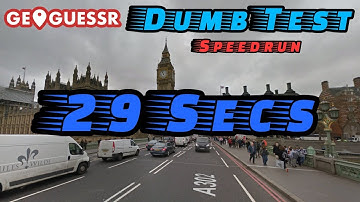 Geoguessr Dumb Test PERFECT SCORE in 29 Seconds