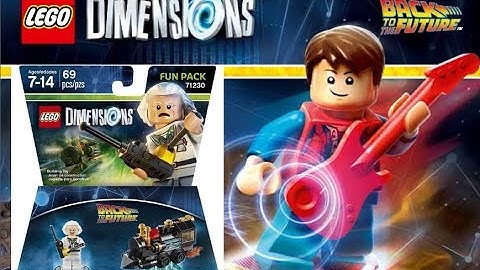 Lego Dimensions: Back to the Future Level Pack Complete + 100% Playthrough Ps4/No Commentary