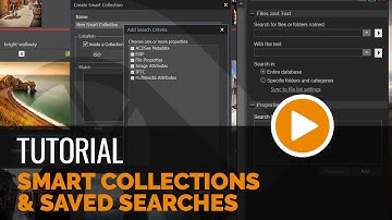 Smart Collections & Saved Searches - Tutorial