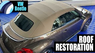 Convertible Roof Clean - before & after #vwbeetle by New Again Auto Reconditioning Centre 52 views 4 months ago 3 minutes, 14 seconds