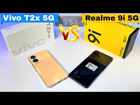 vivo T2x 5G 🆚 Realme 9i 5G ⚡ Unboxing & Comparison || Price || Full Details