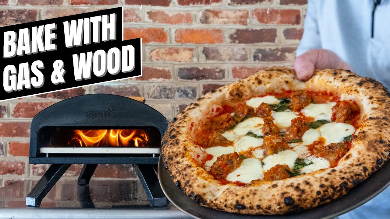 Bertello Pizza Oven Review Using Gas and Wood