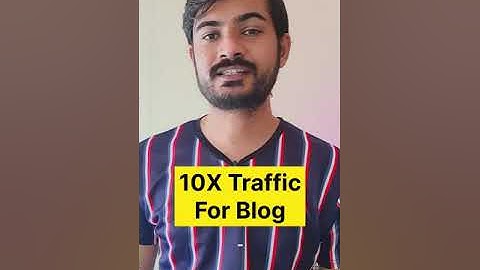 How to get More Free Traffic On Your Blog | Pro Tip for Bloggers | #blogger #blogging