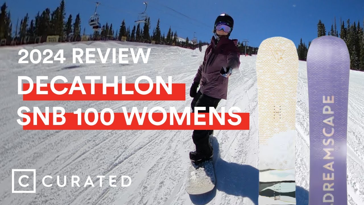2024 Decathlon SNB 100 Women's Snowboard Review