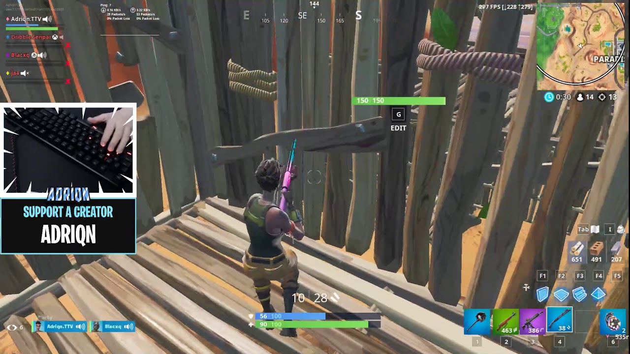 (KEYBOARD CAM) HOW I PLAY WITH DEFAULT KEYBINDS! 22 Kills Solo Squad ...