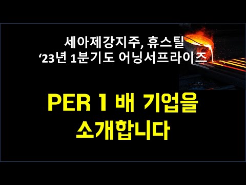   PER 1 배 기업을 소개합니다