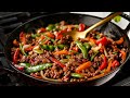 The Most Delicious Ground Beef Stir-Fry in 15 Minutes – So Easy!