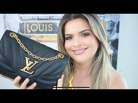 LOUIS VUITTON: LV NEW WAVE CHAIN BAG (SIZE MM) - REVIEW AND 1 YEAR HANDBAG  UPDATE 