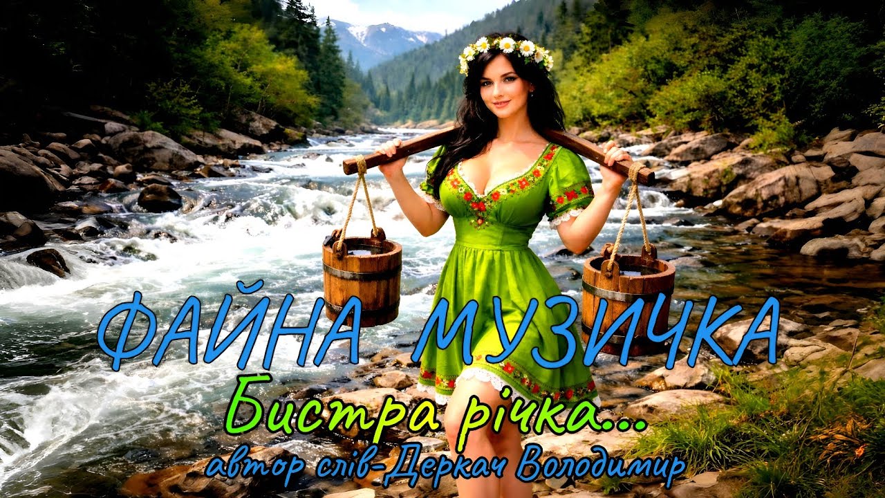 Бистра річка... Дуже гарна українська пісня!!!