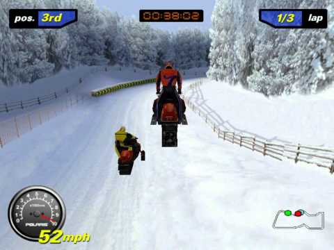 (2000) Polaris SnoCross - Gameplay - PC