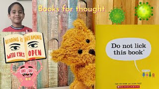 Do not lick this book by Idan Ben-Barak and Julian Frost - Read aloud books for kids #kidsbooks