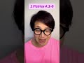 #334 - 1 Petrus 4:1-6 (TB2) #menderitadengansabar #bacaalkitabbarengtantem
