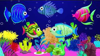 Peaceful Deep Ocean Fish Lullaby 🐟Soft Baby Sleep Music🎶 with Relaxing Aquarium Visuals