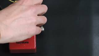Guyatone PS 103 Zoom Box distortion Vox 1901 - YouTube