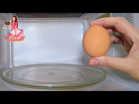 Video: Kako Kuhati Umešana Jajca V Mikrovalovni Pečici