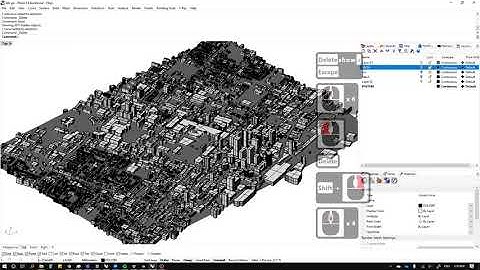 Create Cities in Blender and Export to Rhino