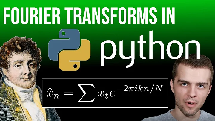 All Types of Fourier Transforms in PYTHON