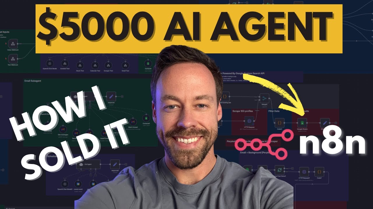 How I Built & Sold a $5,000 RAG AI Agent With n8n - YouTube