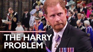 Was Prince Harry complaining at the coronation?