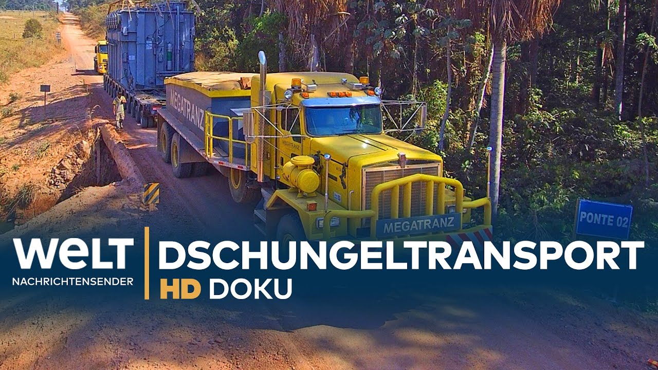 ⁣Schwertransport im brasilianischen Dschungel | HD Doku