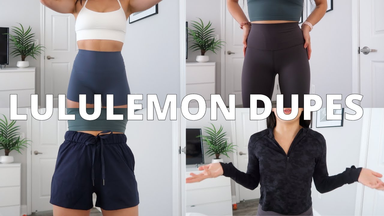 LULULEMON DUPES *on * // are they worth it?! 