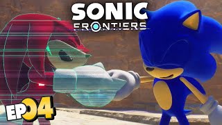 SONIC Frontiers Part 4 HELPING KNUCKLES Gameplay Walkthrough