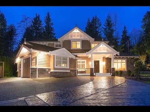 Wideo: Rezydencja Gleneagles Drive W Zachodnim Vancouver