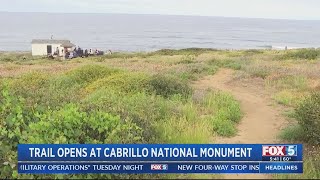 New hiking trail opens at Cabrillo National Monument park