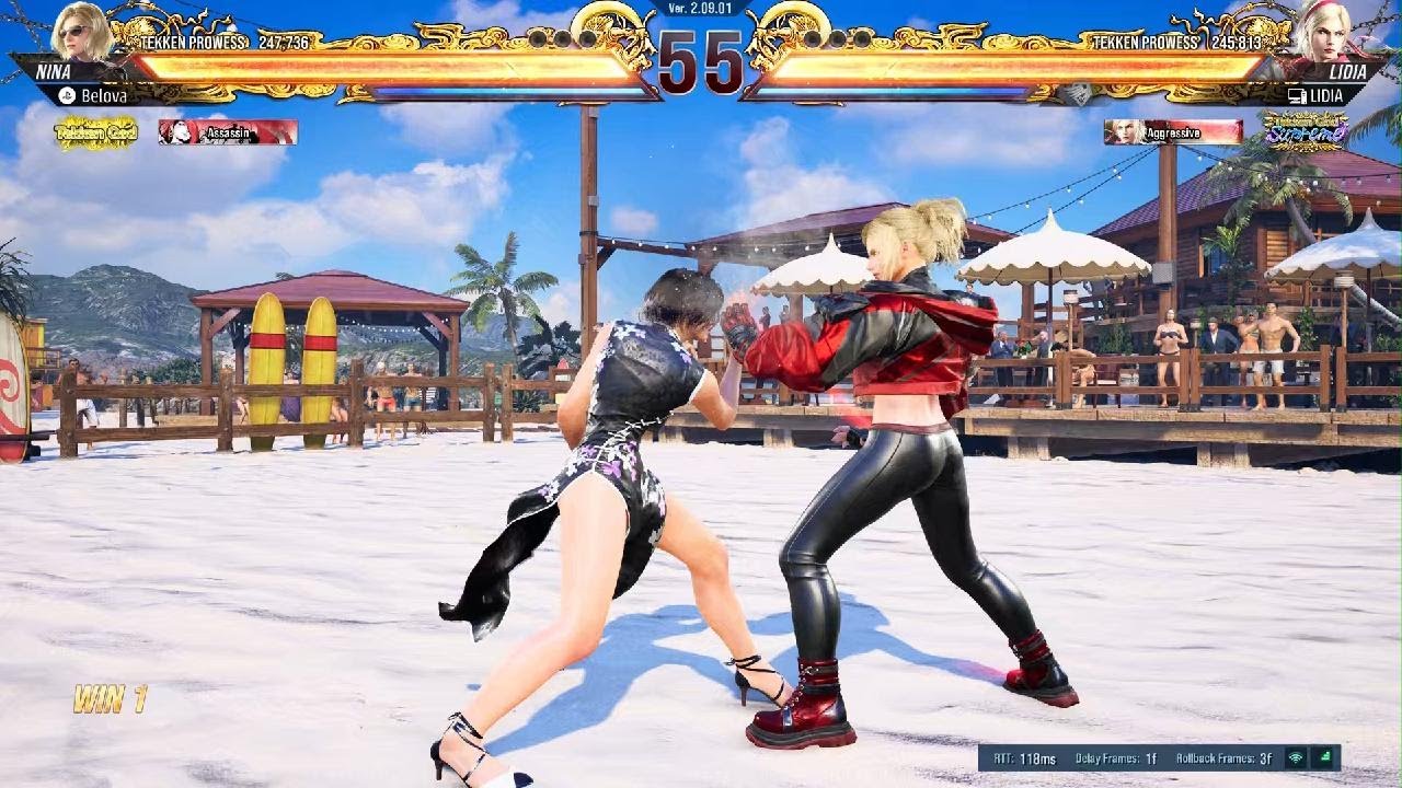 TEKKEN8 Nina vs Lidia
