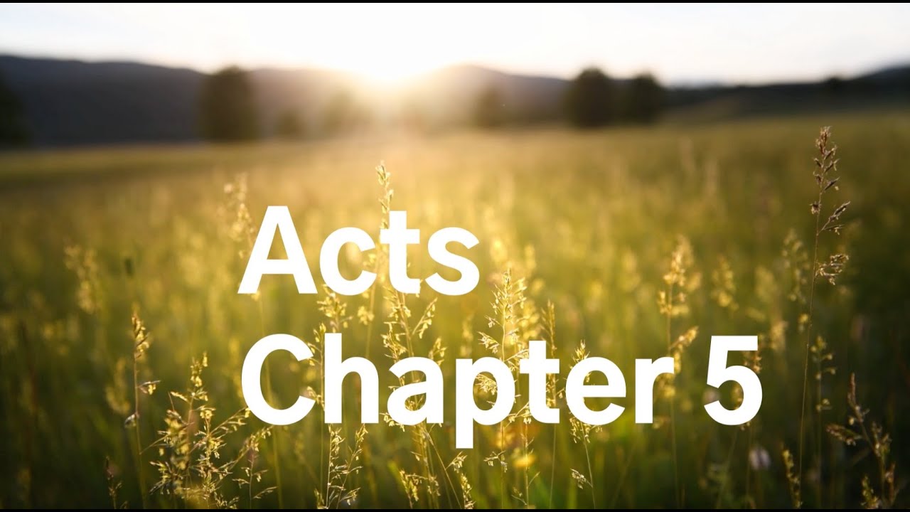 Acts Chapter 5 YouTube Acts Chapter 5 YouTube