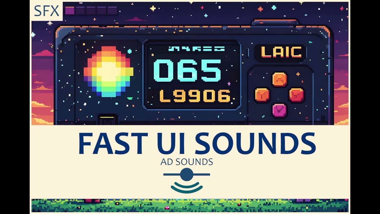 Fast UI Sounds - Sound Effects, video preview 2