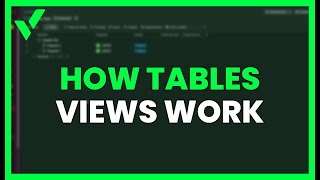 🟩 How TABLES and VIEWS WORK - WRIKE