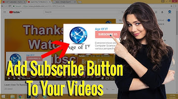 How To Add Subscribe Button On Your Youtube Video 2018