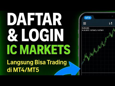 Cara Daftar Akun IC Markets & Setup MT4/MT5 📲 | Cepat, Mudah, Langsung Siap Trading!#ICMarkets #Cara