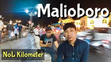 SUASANA MALIOBORO MALAM HARI DAERAH ISTIMEWA KOTA YOGYAKARTA
