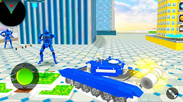 Tank Robot Wars Robot Showdown Tank Game / Gameplay All Levels Android