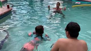 Catherine First Learns How to Swim - June 2020