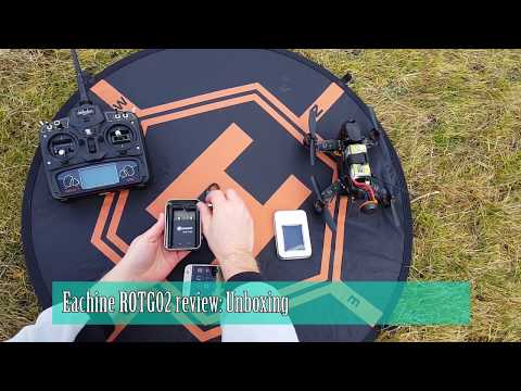 Eachine ROTG02 review: Unboxing and FPV test