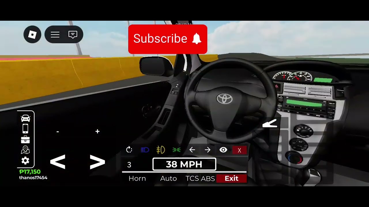 Mag road Tor Tayo sa Roblox 