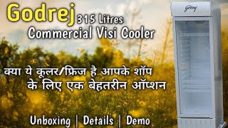 Godrej 315L Commerical Visi Cooler Details & First Impression