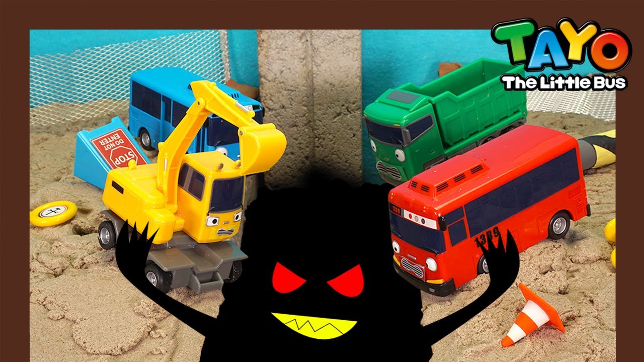 Feuerwehrauto Rettungsteam fiel in das schwarze Loch! l Feuerwagen Rettungsteam l Tayo Deutsch