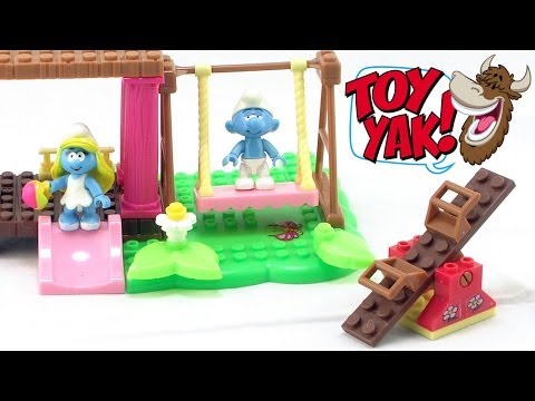 MEGA Blocks Smurf's Playground Set #10746 Video Review
