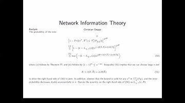 Analysis of Lossy Source Coding [L03.04]