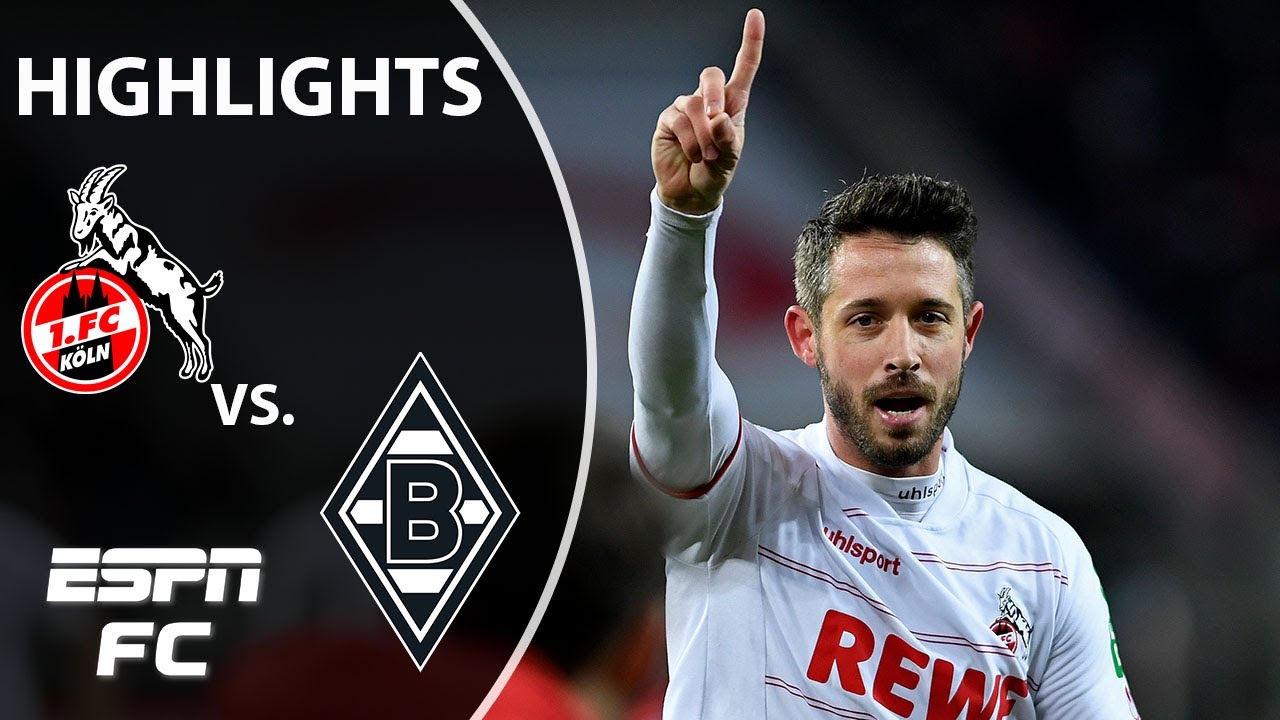 Defensive mistakes doom Gladbach in 4-1 loss to FC Cologne | Bundesliga Highlights | ESPN FC