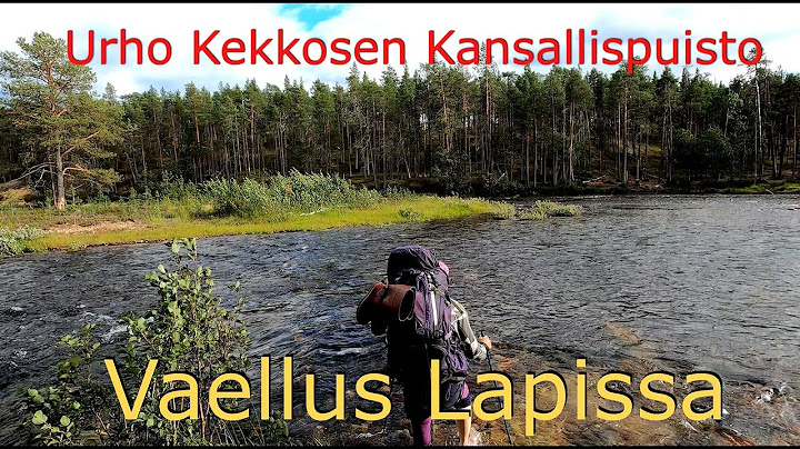 Urho Kekkosen Kansallispuisto. Vaellus Lapin erämaassa