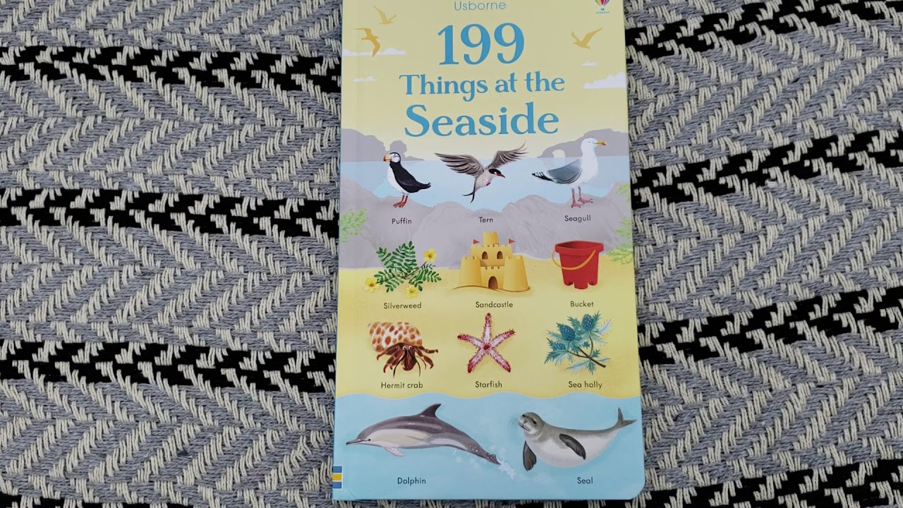 Usborne-199 Things at the Seaside - YouTube