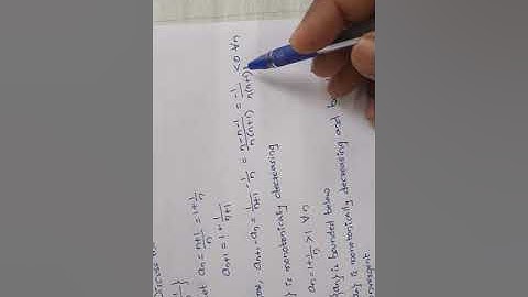 Sequences (examples on monotonic,bounded, convergent)