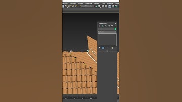 How to make Roof Tiles In 3dsmax| Simple roof tiles in one click #3dmax