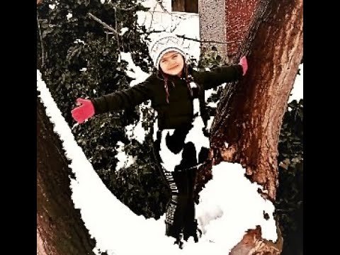 Cansin Mina Gur Turkish childstar enjoying winters | Fantasy World