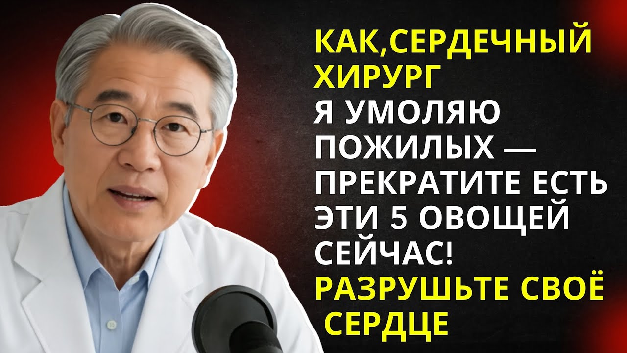 **Пожилые, прошу вас: не ешьте эти 5 продуктов — они медленно разрушают сердце